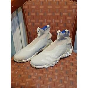 New Men's 10.5 Adidas CODECHAOS Laceless Golf Shoes H06478 Dash Grey